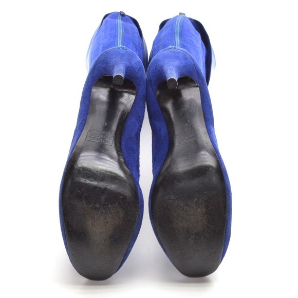 Walter Steiger Cobalt Stiletto Over the Knee Boots 40 - Picture 6 of 7